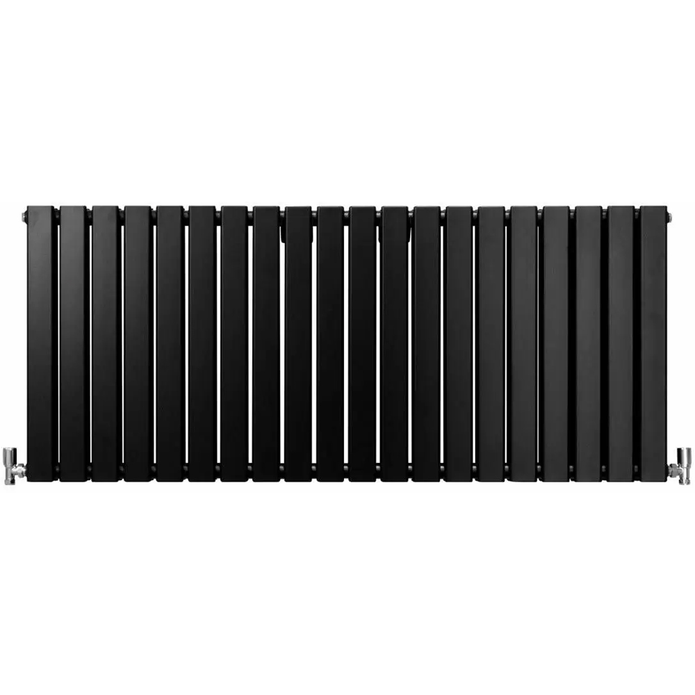 MonsterShop Black Flat Radiator 600 x 1400mm Image 2