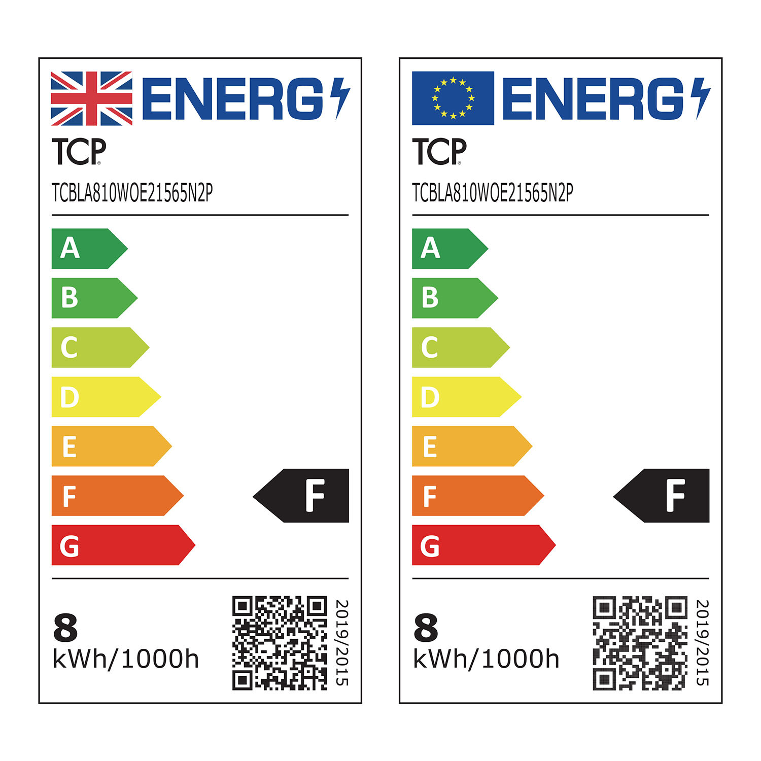 TCP LED Classic 810L E27 Daylight Bulbs - Daylight Image 4