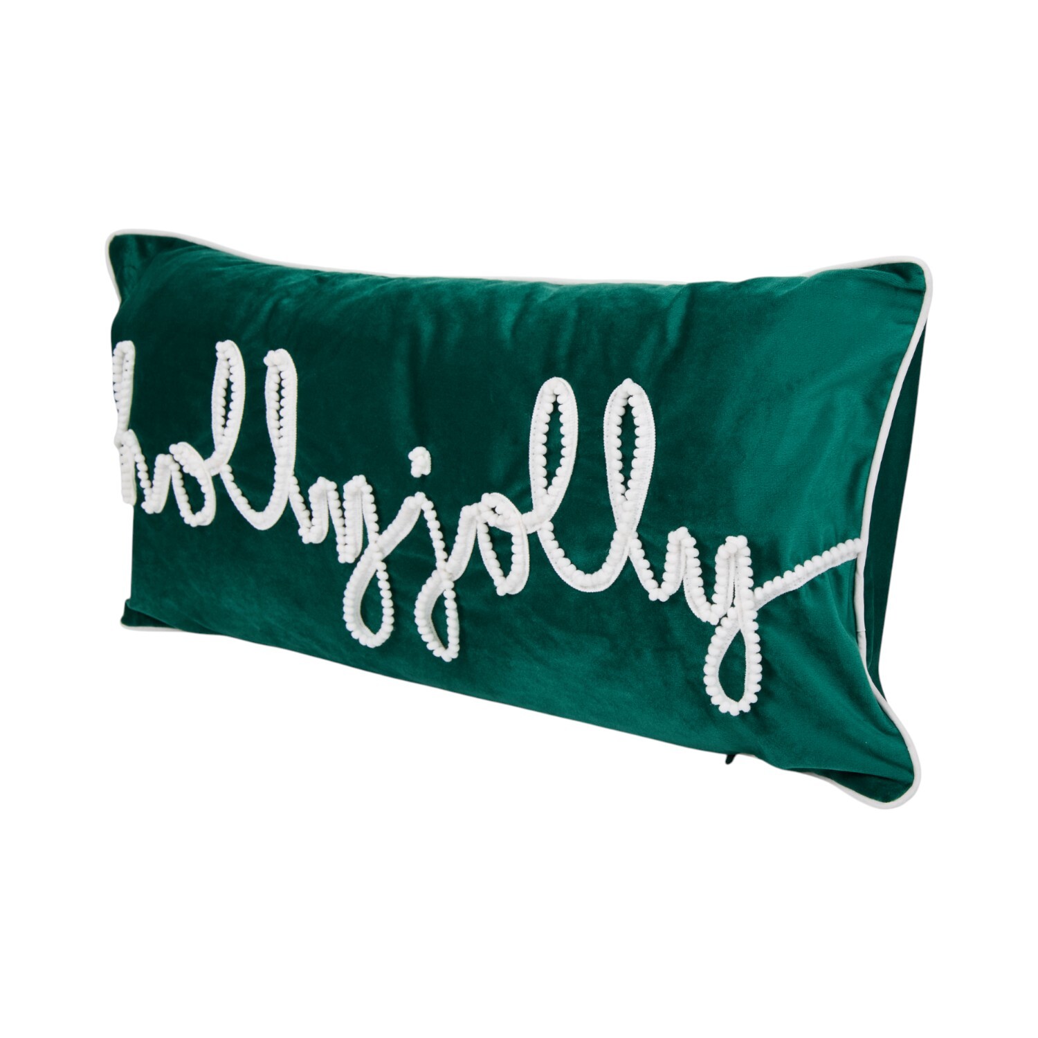 Holly Jolly Cushion Green Image 4