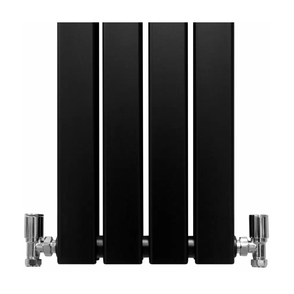 MonsterShop Black Flat Radiator 1600 x 280mm Image 3