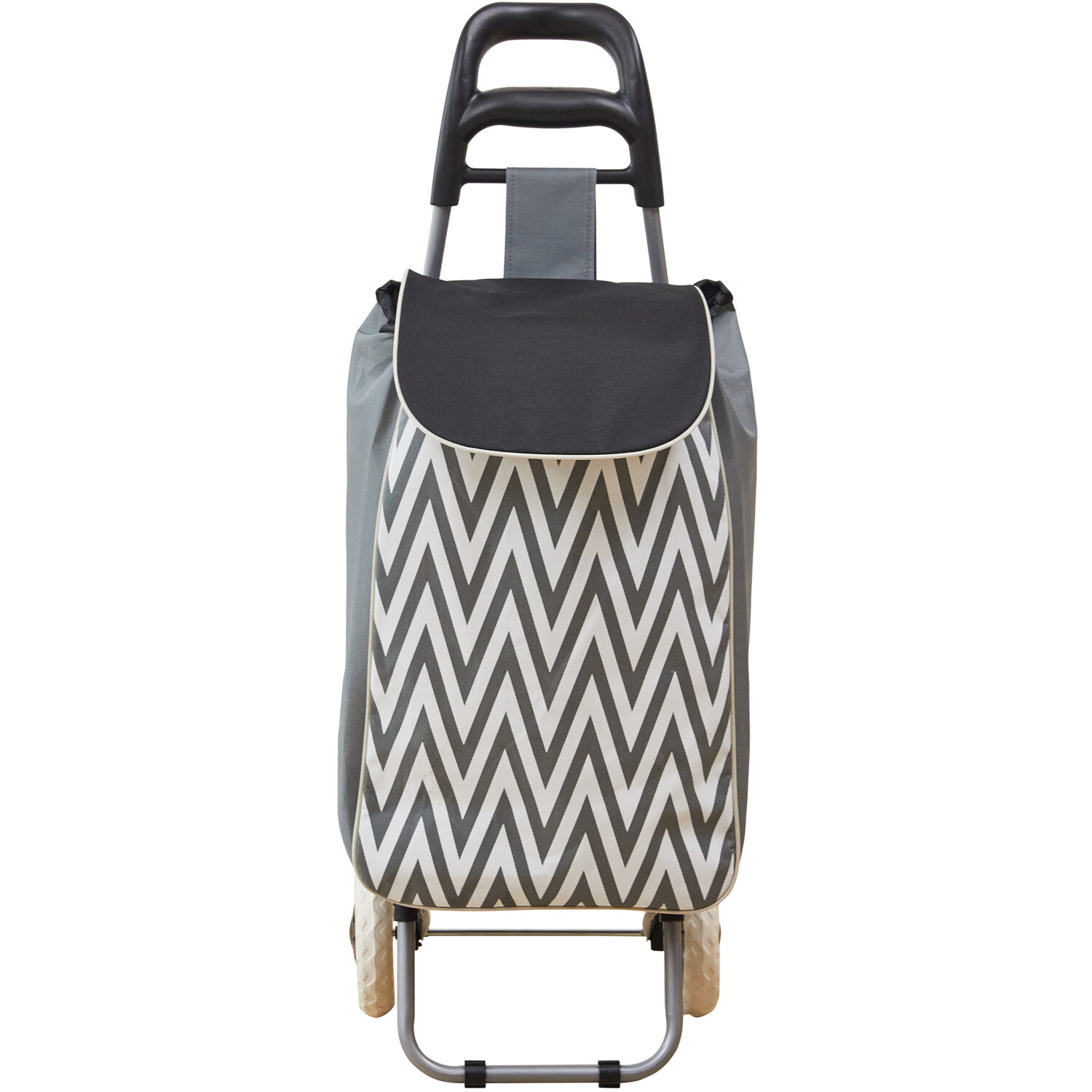 Shopping Trolley - Black and White Image 4