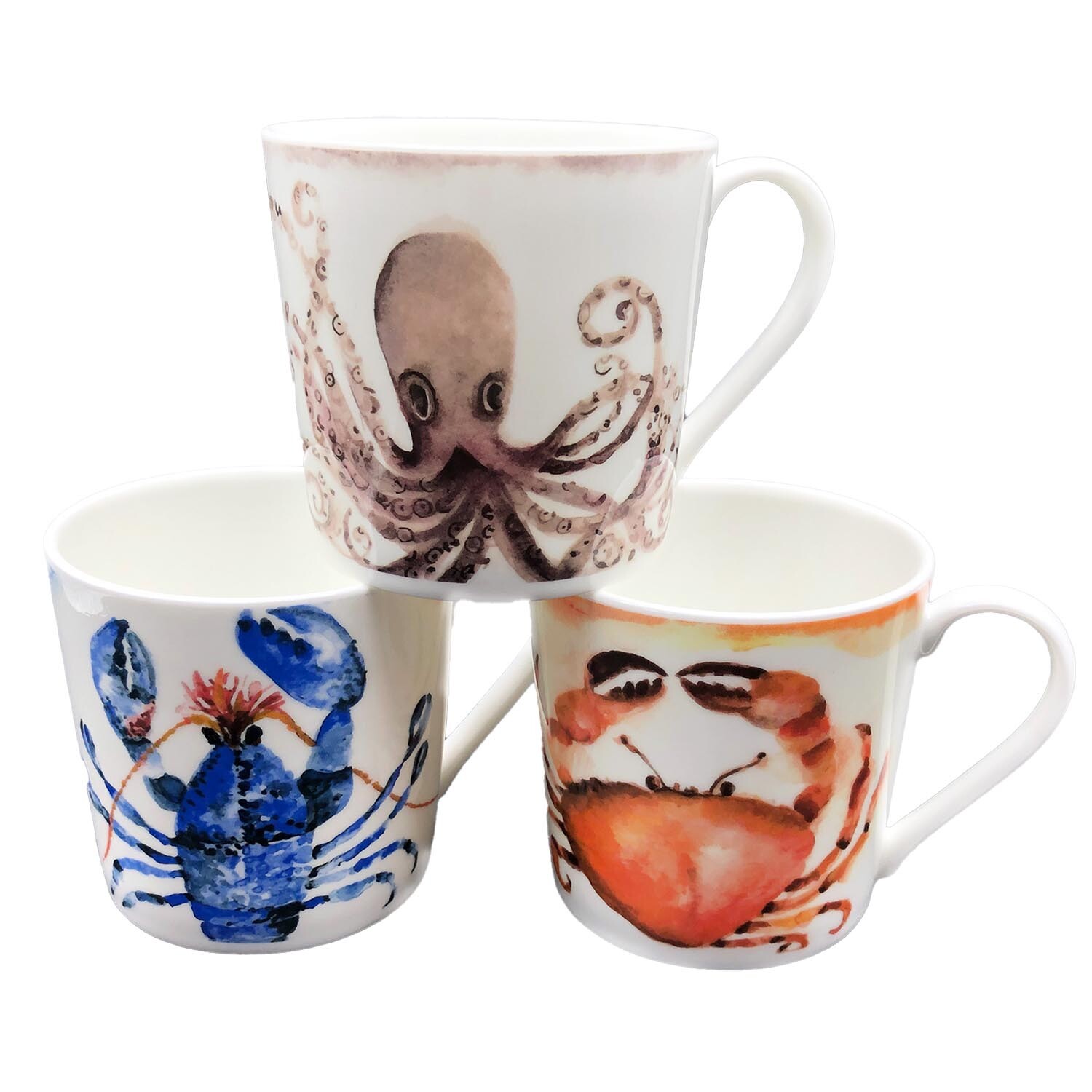 Single Under the Ocean Bone China Mug in Assorted styles Image