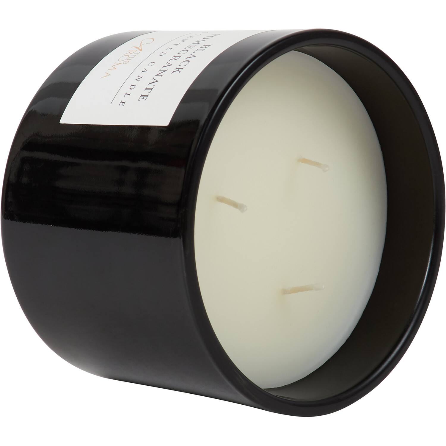 Black Pomegranate Candle - Black Image 3