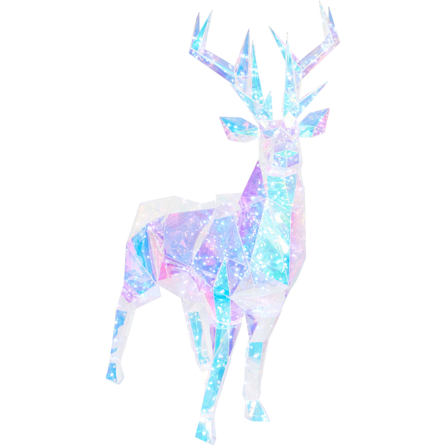Crystal Effect LED Stag Image 2