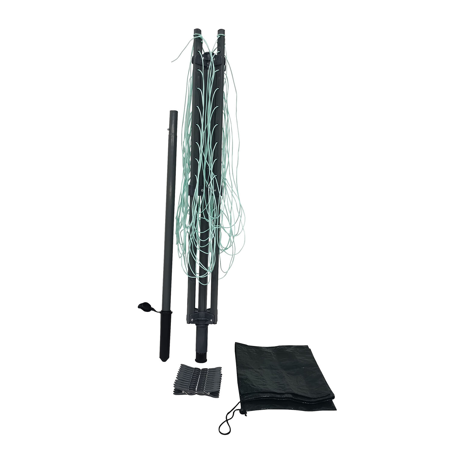 My Laundry 45m 4 Arm Airer Bundle - Black Image 3