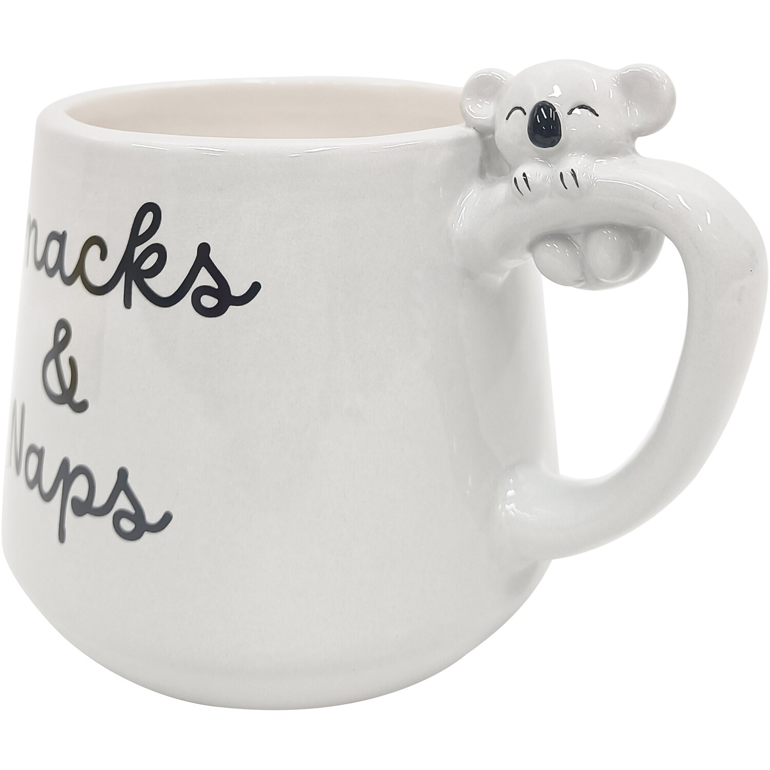 Snacks and Naps Mug - White Image 3