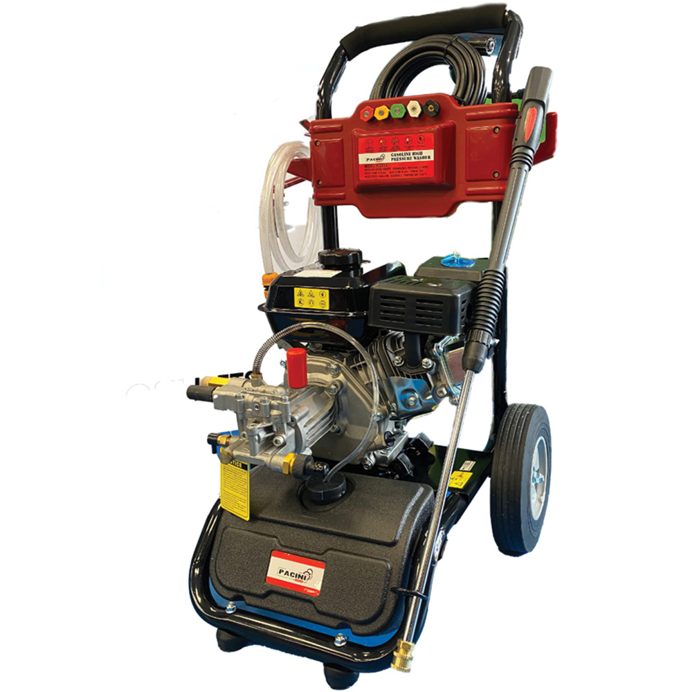 Pacini PCW2800 7HP Cordless 4-Stroke Petrol Pressure Washer 190 Bar Image 2
