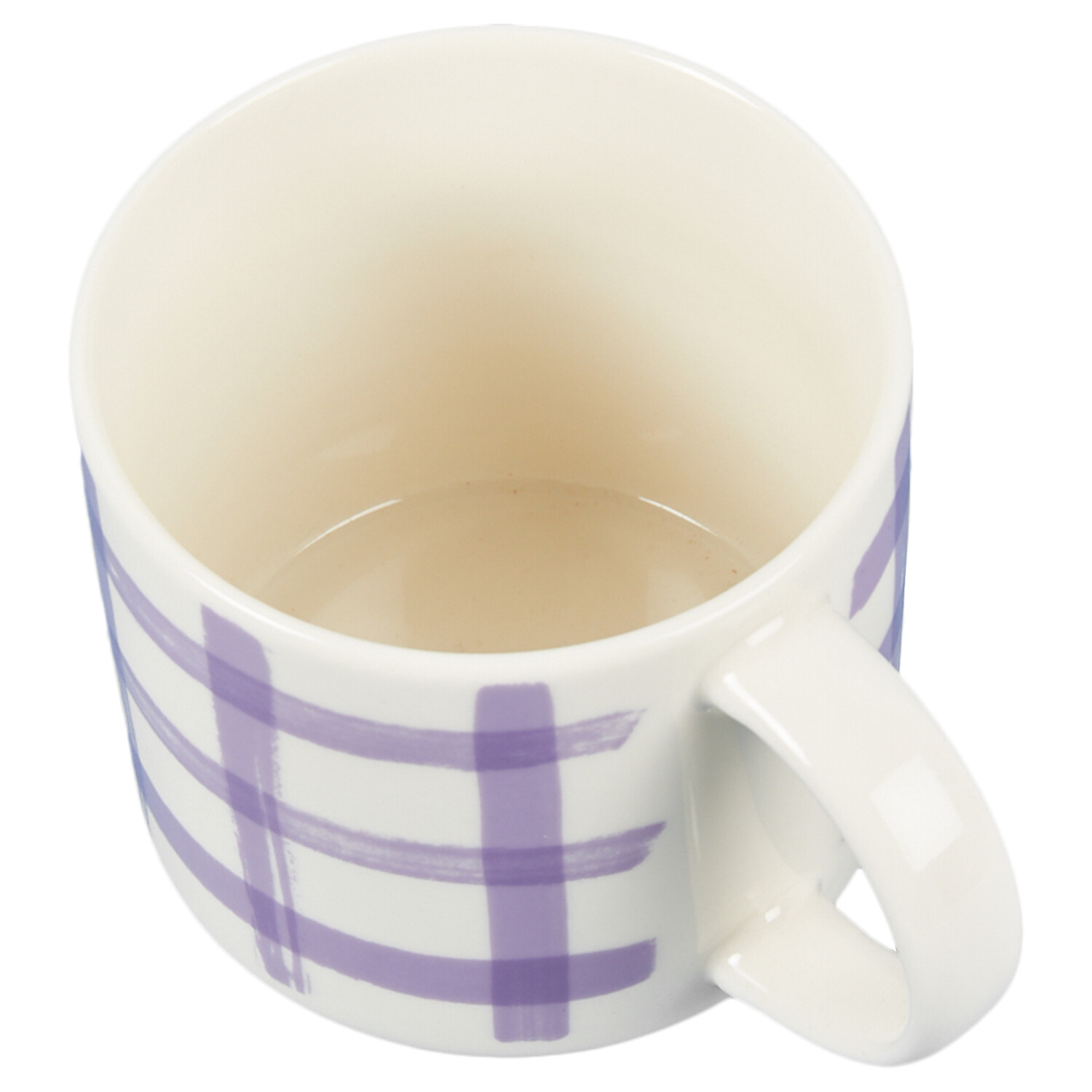 Gingham Mixed Drum Mug Image 4