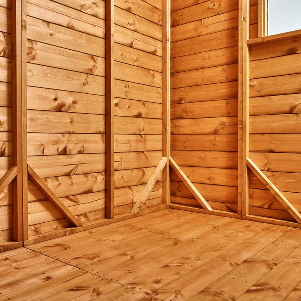 Power Sheds 4 x 4ft Double Door Apex Traditional Summerhouse Image 6