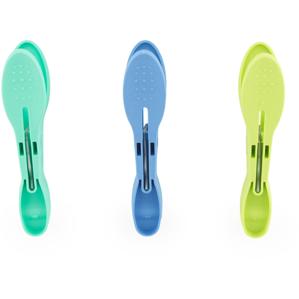 Pack of 30 Easy Grip Pegs with Basket - Grey Image 2