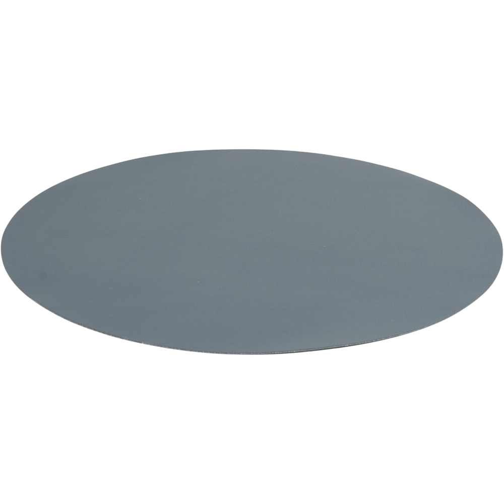 Set of 2 Faux Leather Placemats Charcoal Grey Image 3