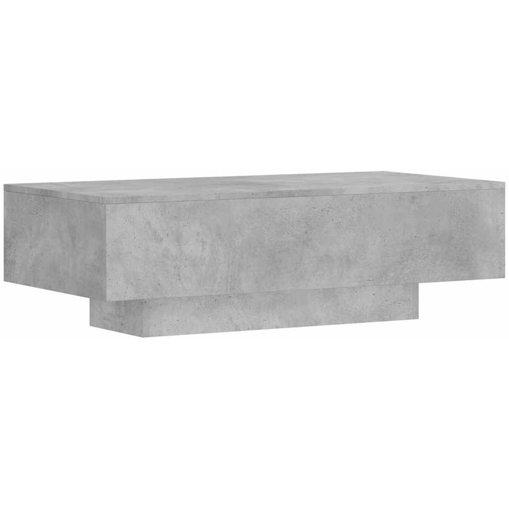 Walplus Concrete Grey Rectangular Coffee Table Image 6