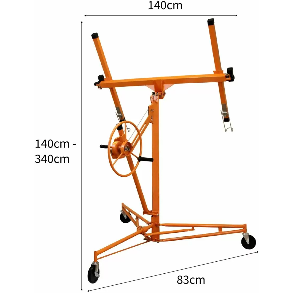 Drywall & Plasterboard Lifter Hoist 11ft Image 4