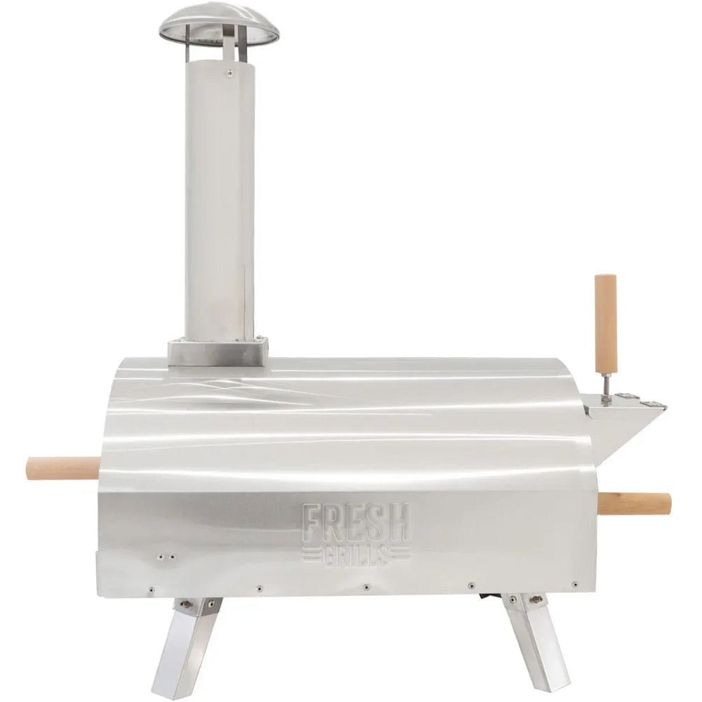 Fresh Grills Silver Dual Wall Premium Outdoor Pizza Oven 12 inch Image 3
