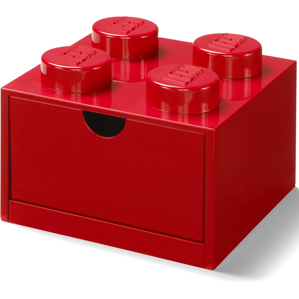 LEGO 4 Knob Red Desk Drawer Image 4
