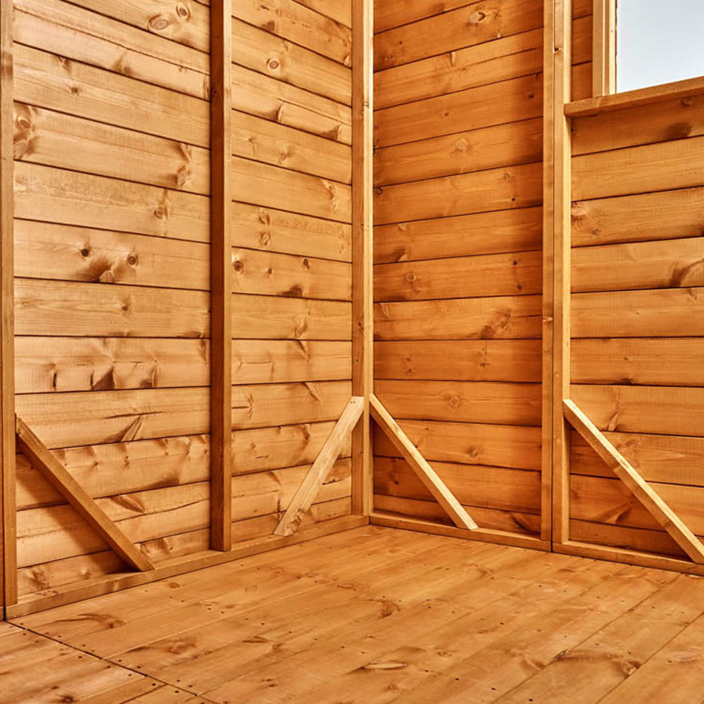 Power 18 x 8ft Apex Potting Shed with Double Doors Image 6