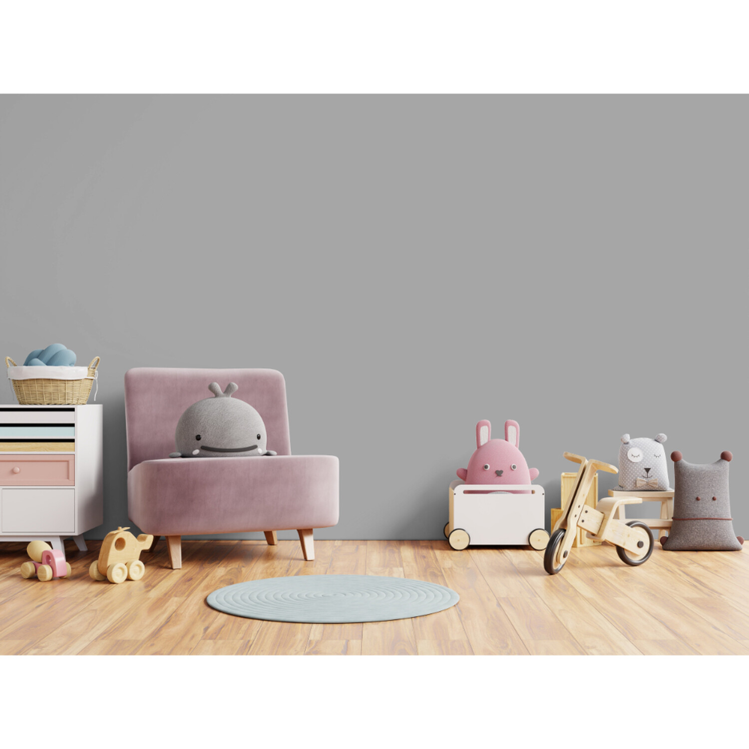 Johnstone's Walls & Ceilings Summer Storm Matt Emulsion Paint 2.5L Image 4