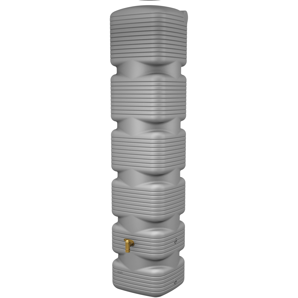 Garantia Quadro Aqua-Quick Concrete Grey Wall Tank Water Butt 270L Image 2