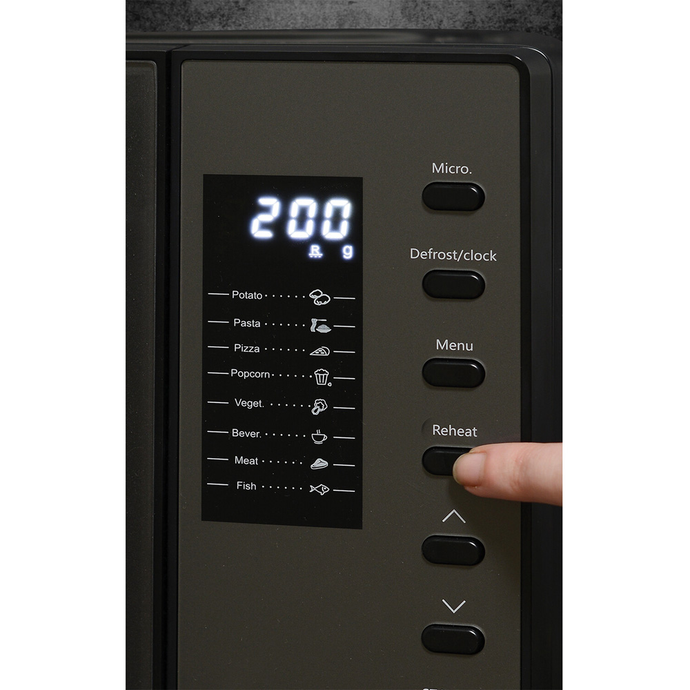 Microwave Black 23L Image 5