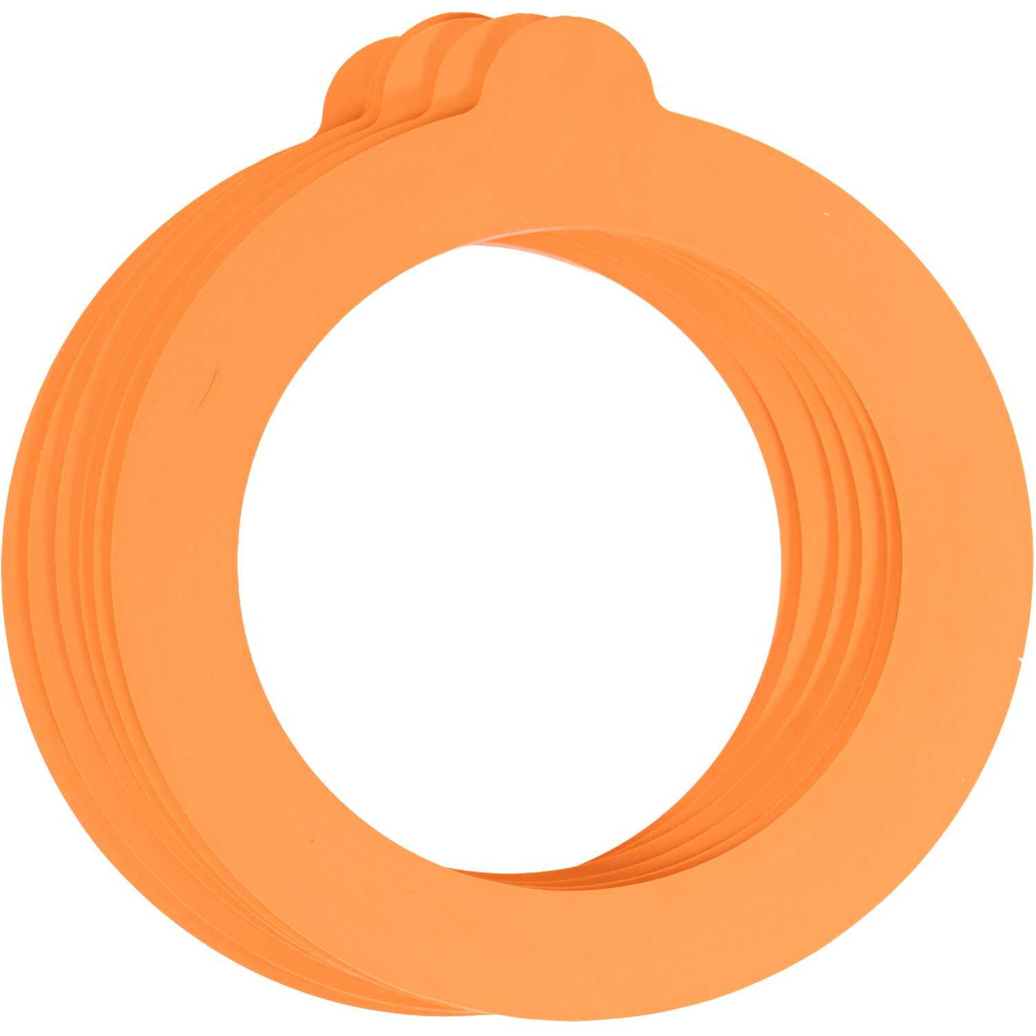 Pack of 6 Kilner Rubber Seals Orange Image 4
