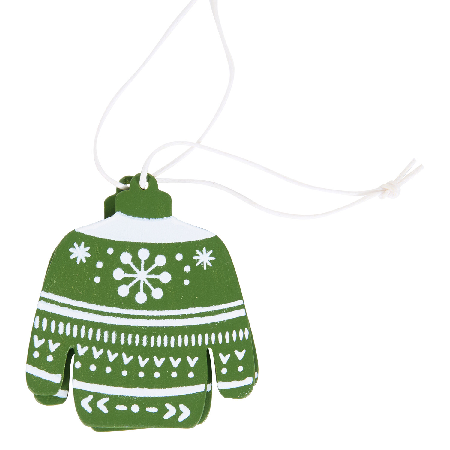 Hanging Scandi Jumper Decorations Multicolour Image 4