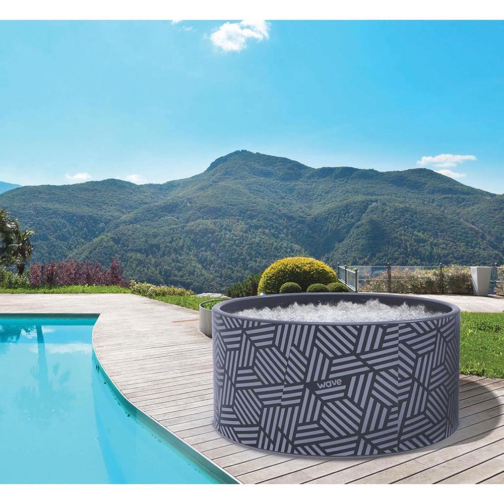 Wave Spas Vienna 4 Person Drop Stitch Inflatable Hot Tub Spa Image 2