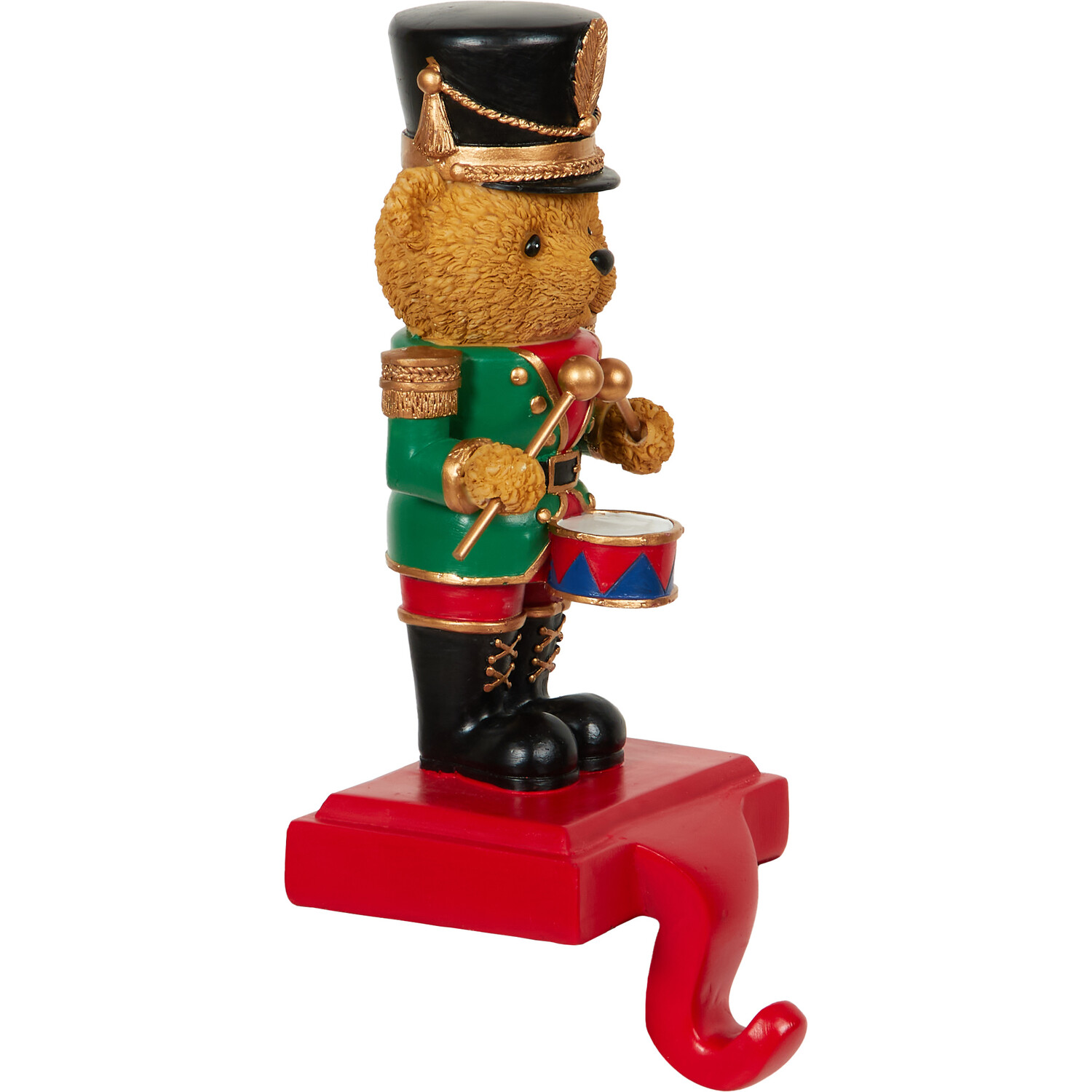 Teddy Bear Soldier Stocking Holder Image 2