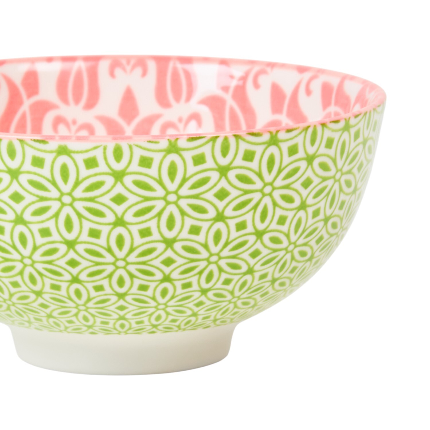 Azalia Pad Print Small Bowl Green Image 3