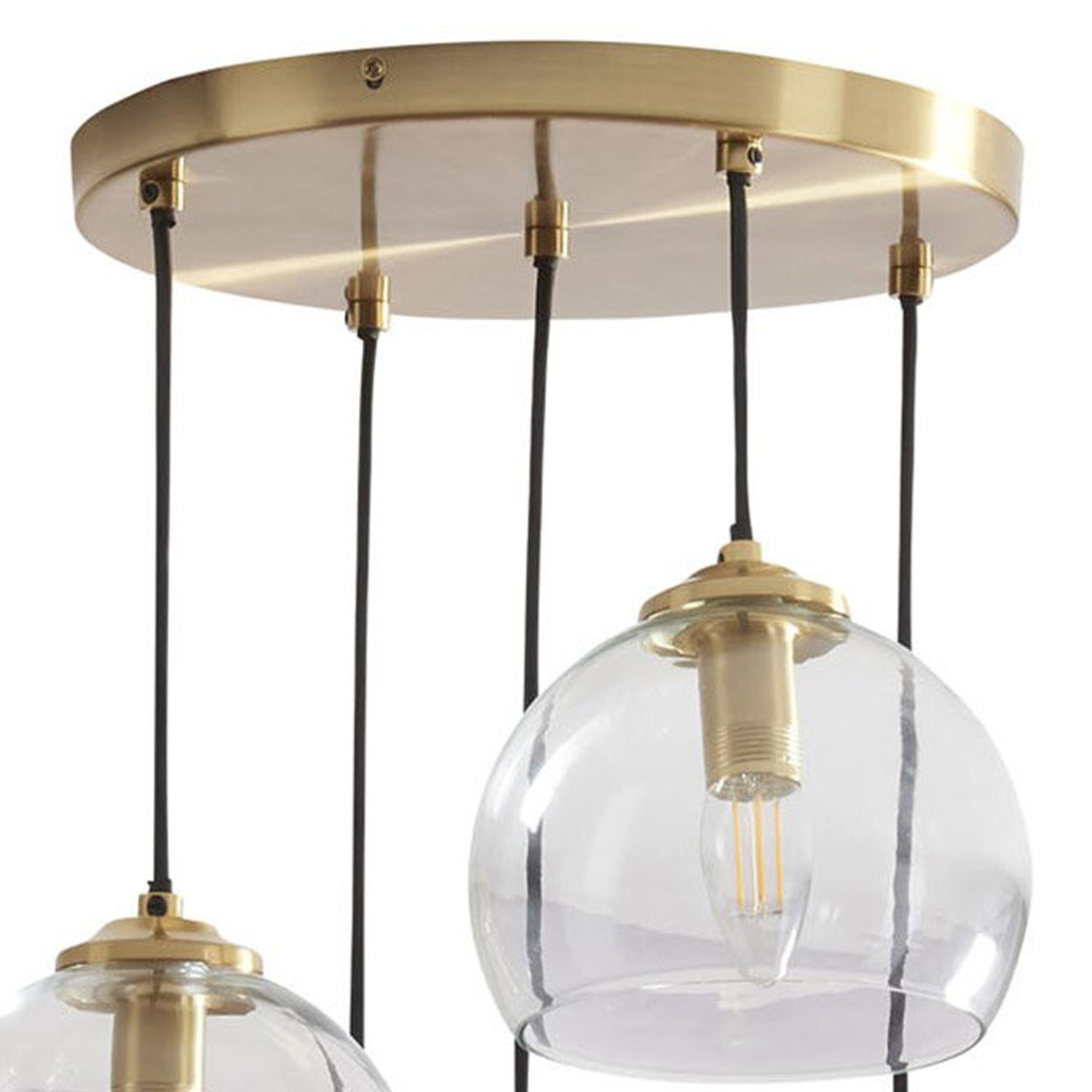 Genoa Brass Fitting 5 Ceiling Light Image 3