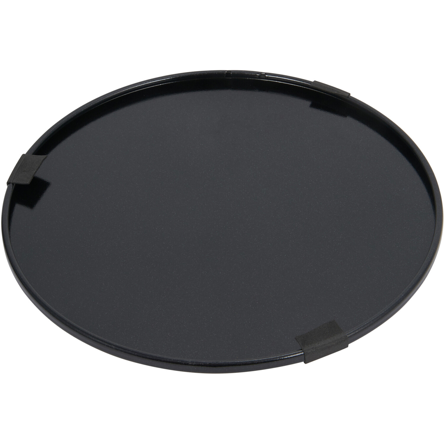 Mercury Quartz 8 Inch Loose Base Shallow Cake Tin  - Black Image 4