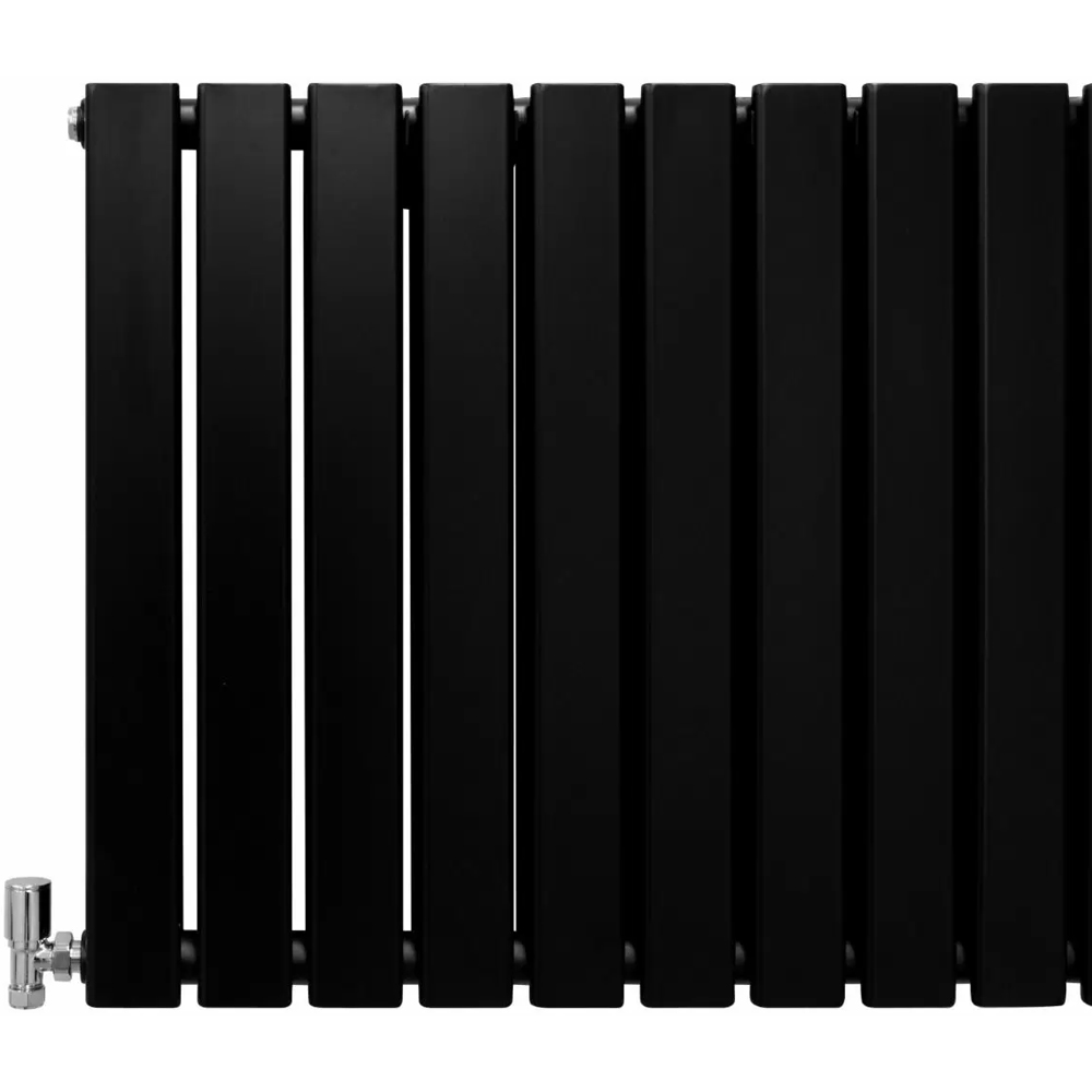 MonsterShop Black Flat Radiator 600 x 700mm Image 4