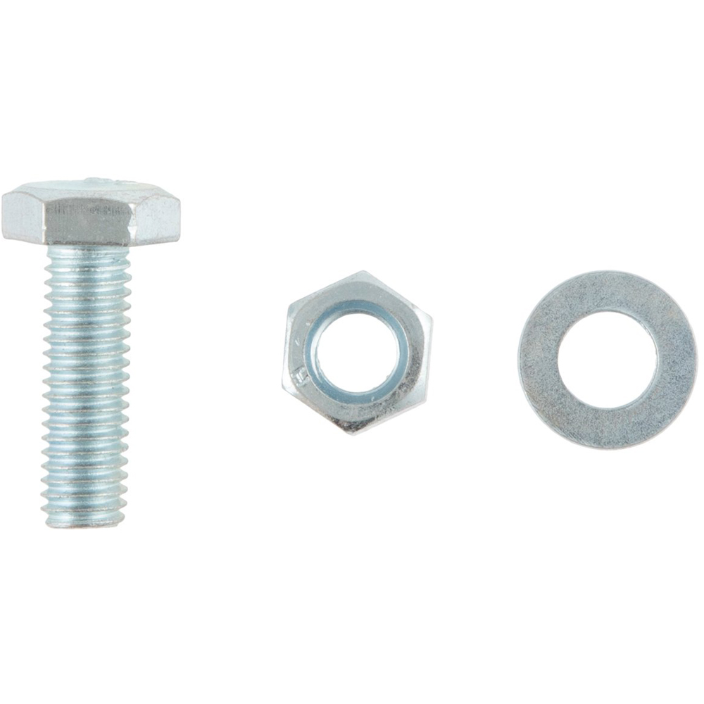Hiatt M8 x 25mm Hex Bolt Nut and Washer 6 Pack Image 2
