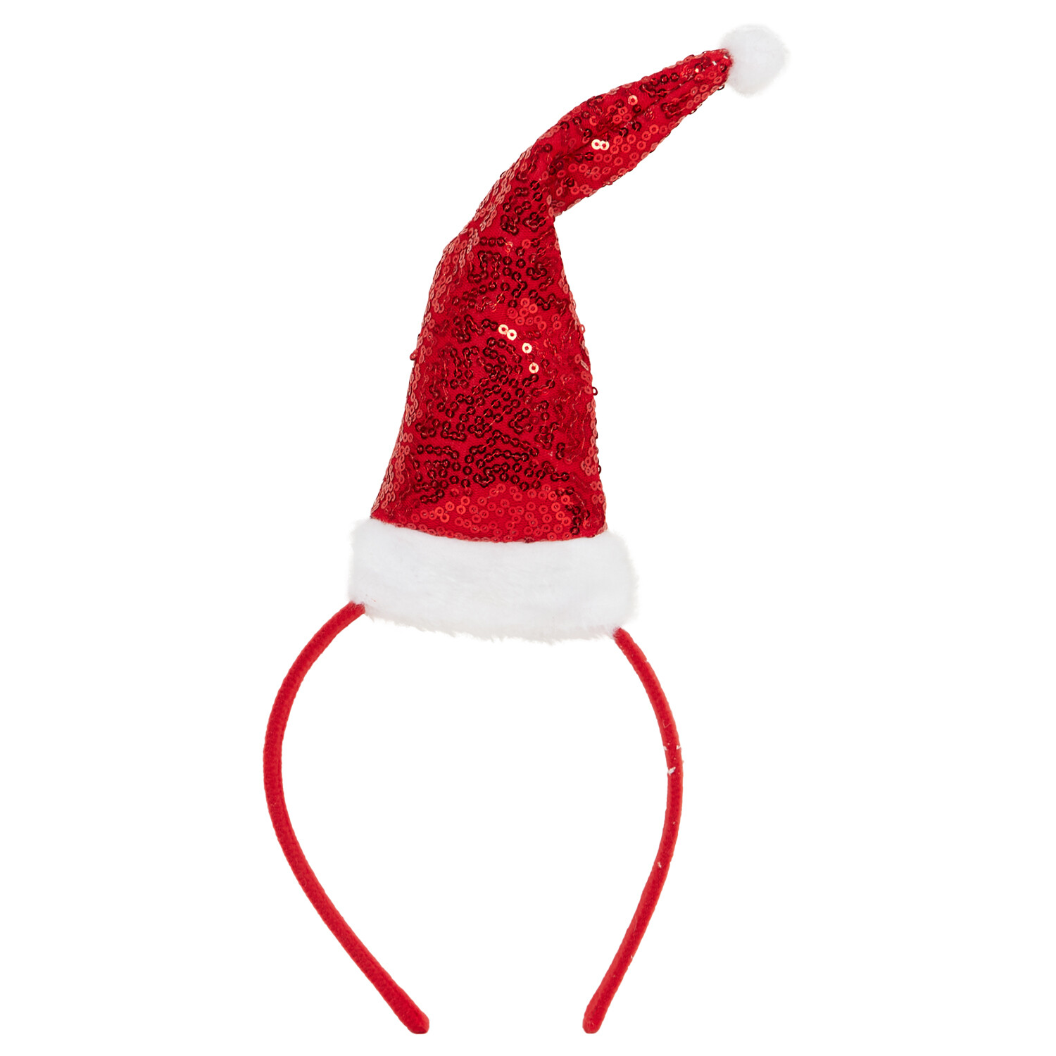 Christmas Sequin Skirt and Headband Set - Red Image 2