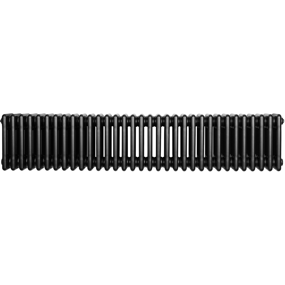 MonsterShop 5706 BTU Black Traditional 4 Column Radiator 300 x 1505mm Image 3