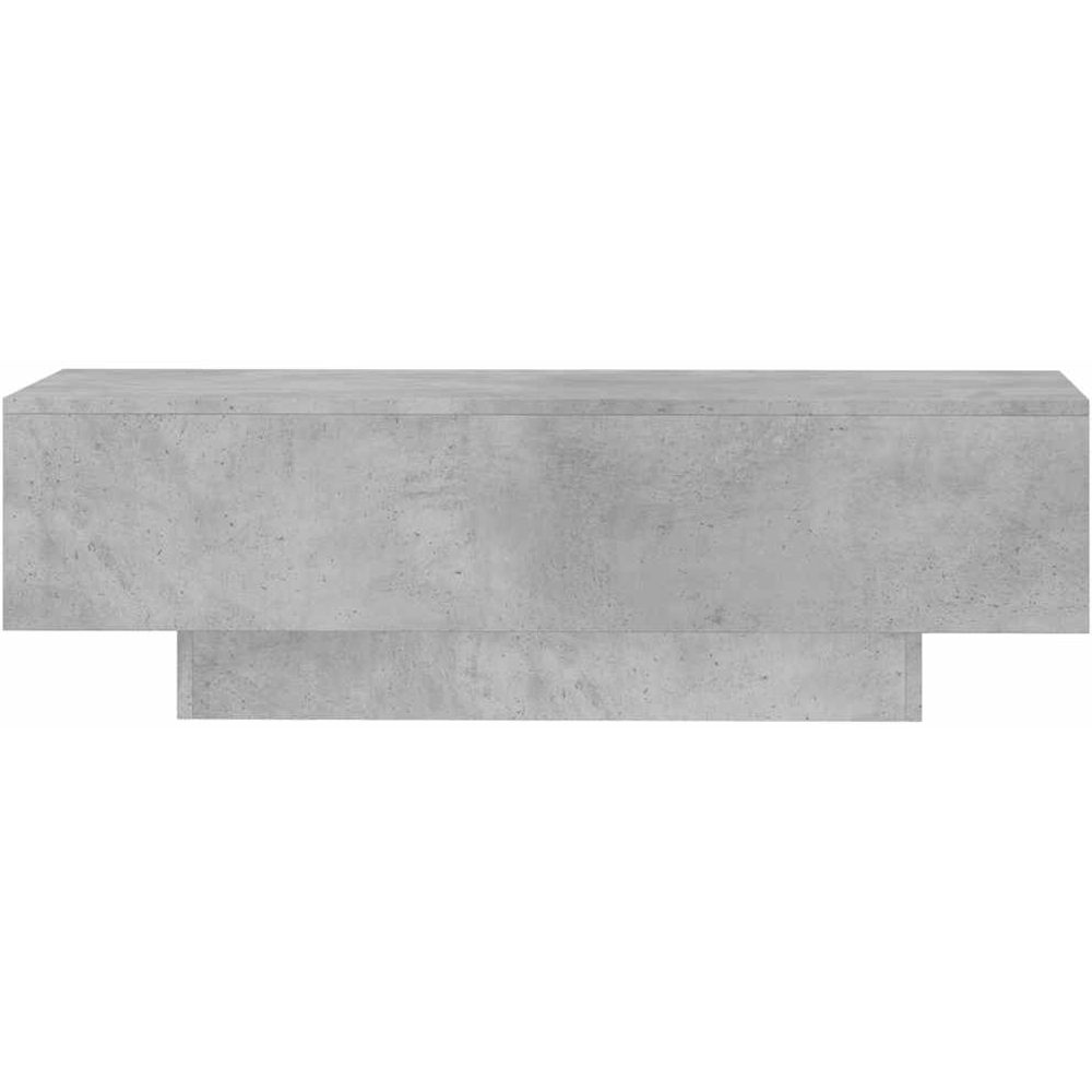 Walplus Concrete Grey Rectangular Coffee Table Image 4