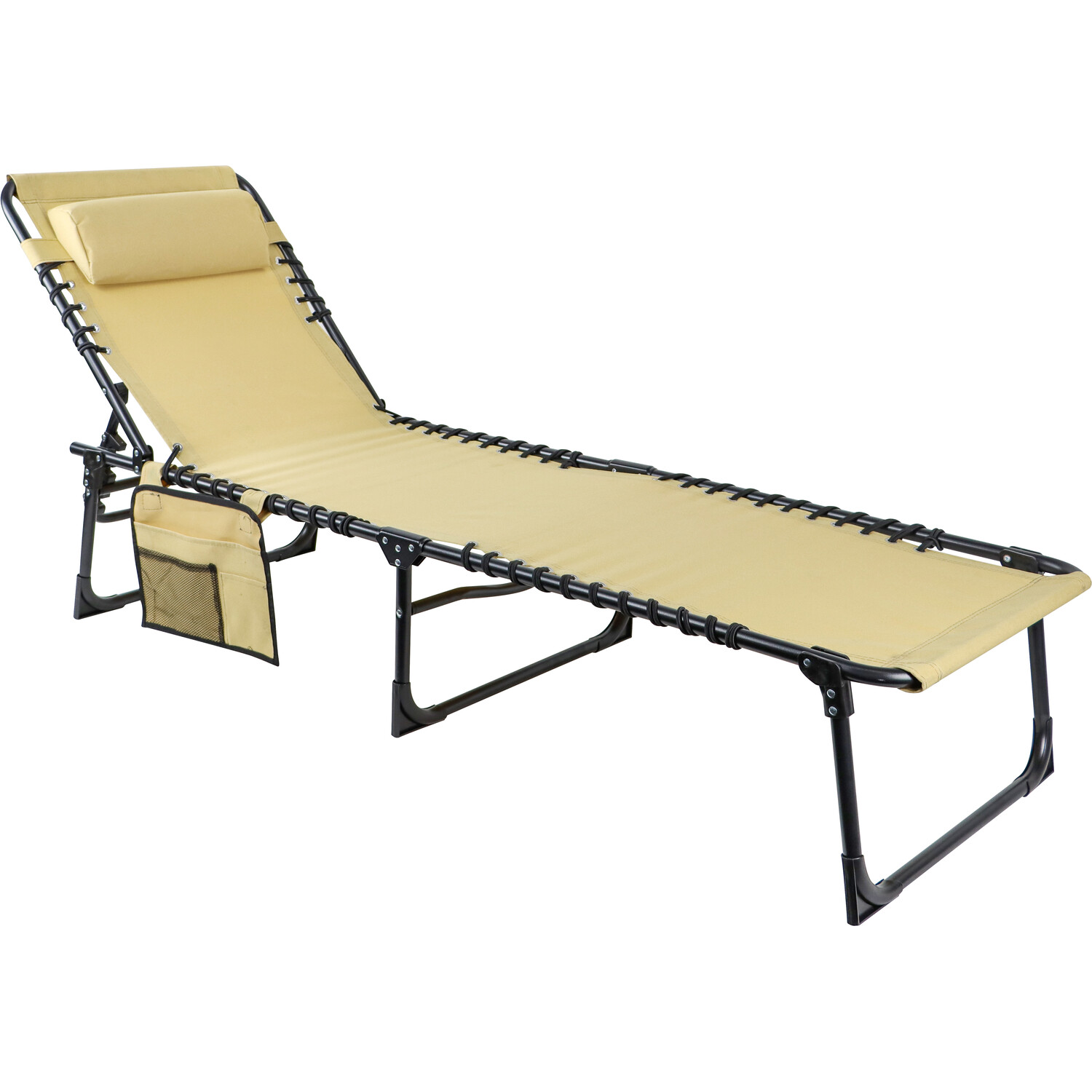 Bahama Sunlounger - Yellow Image 2