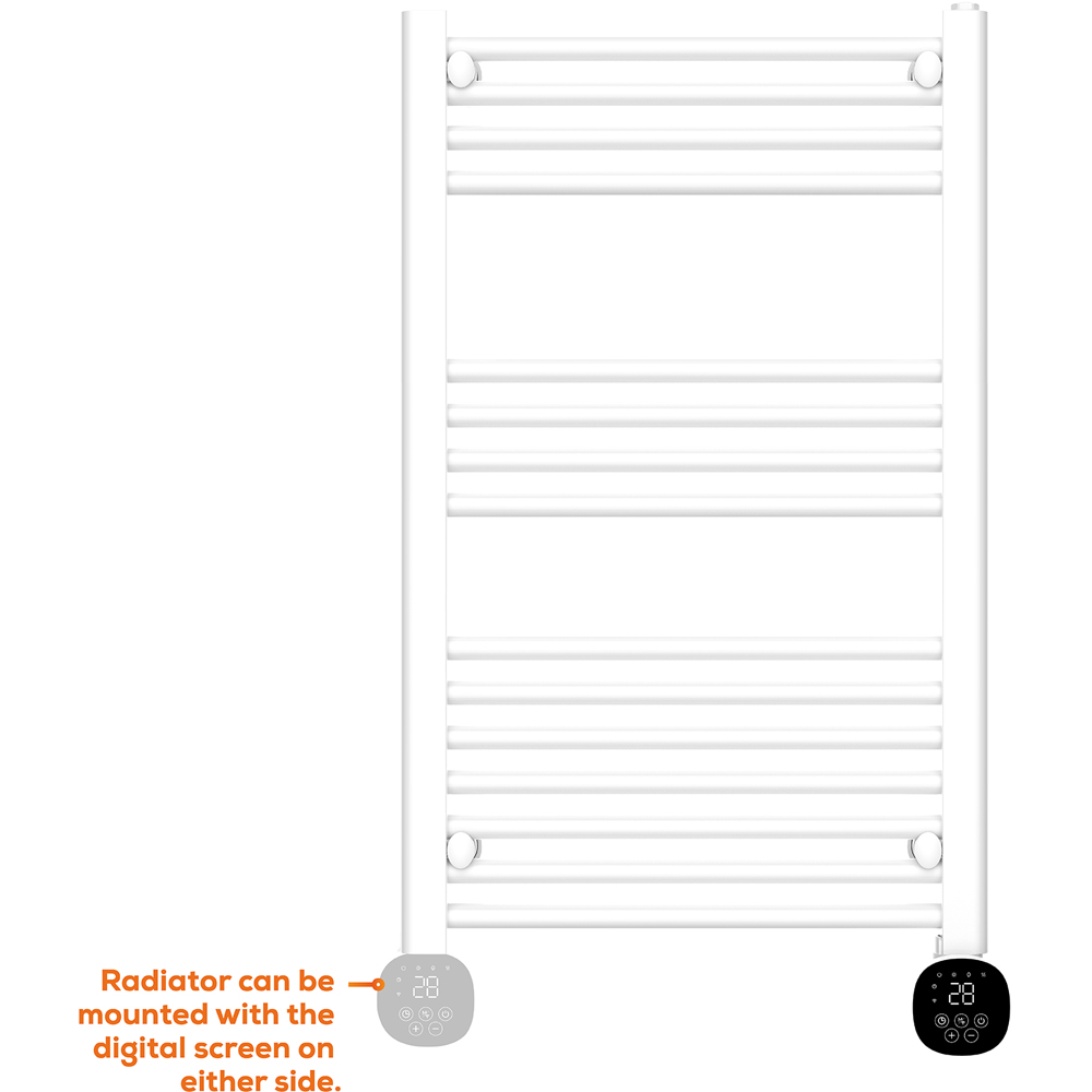 TCP Smart White Fixed Wi-Fi Towel Radiator 500W Image 6