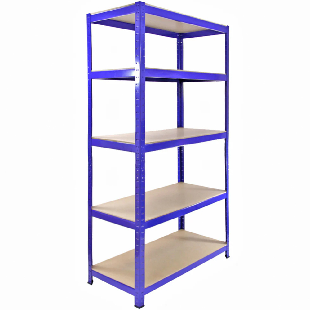 Monster Racking T-Rax Metal Storage Black Shelf 90cm 5 Pack Image 3