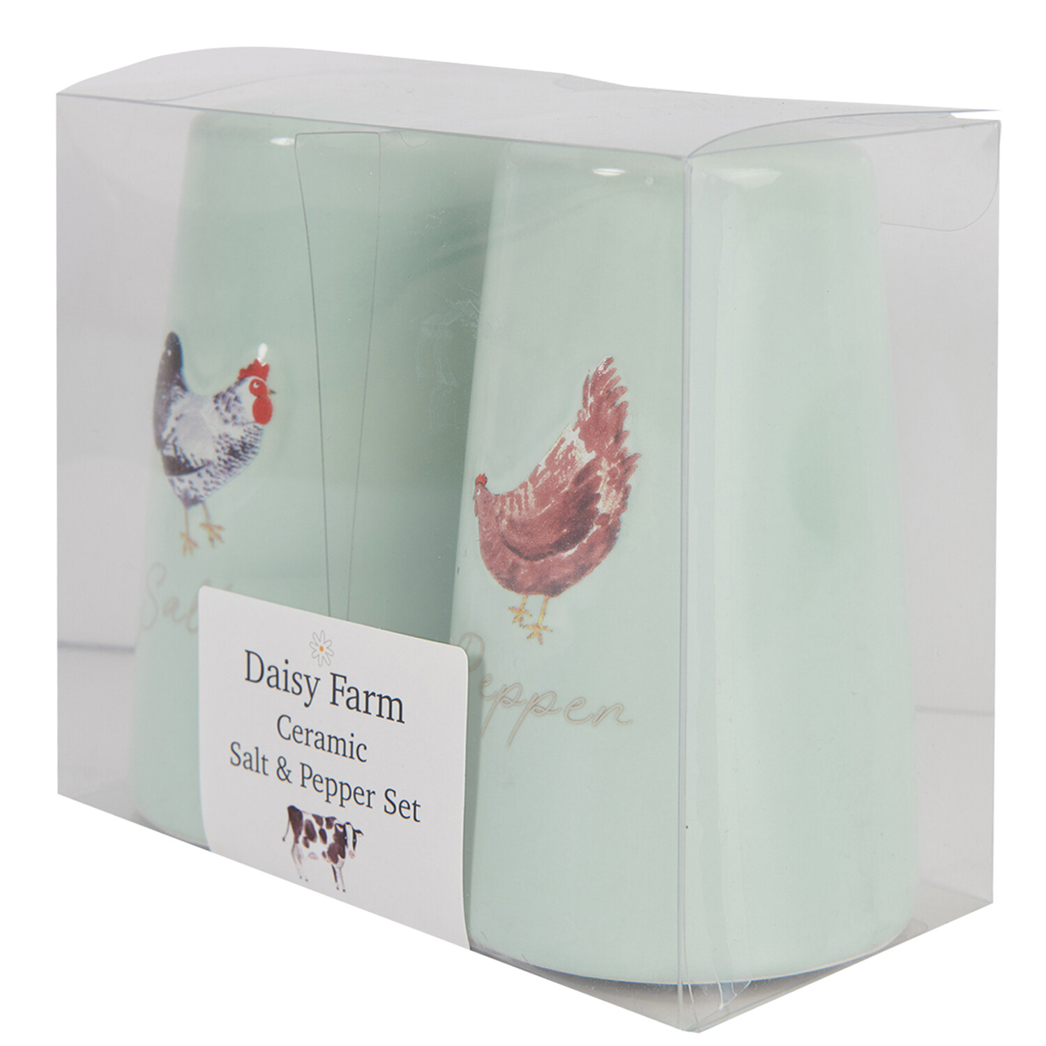 Daisy Farm Salt and Pepper Shaker Set - Sage Green Image 2