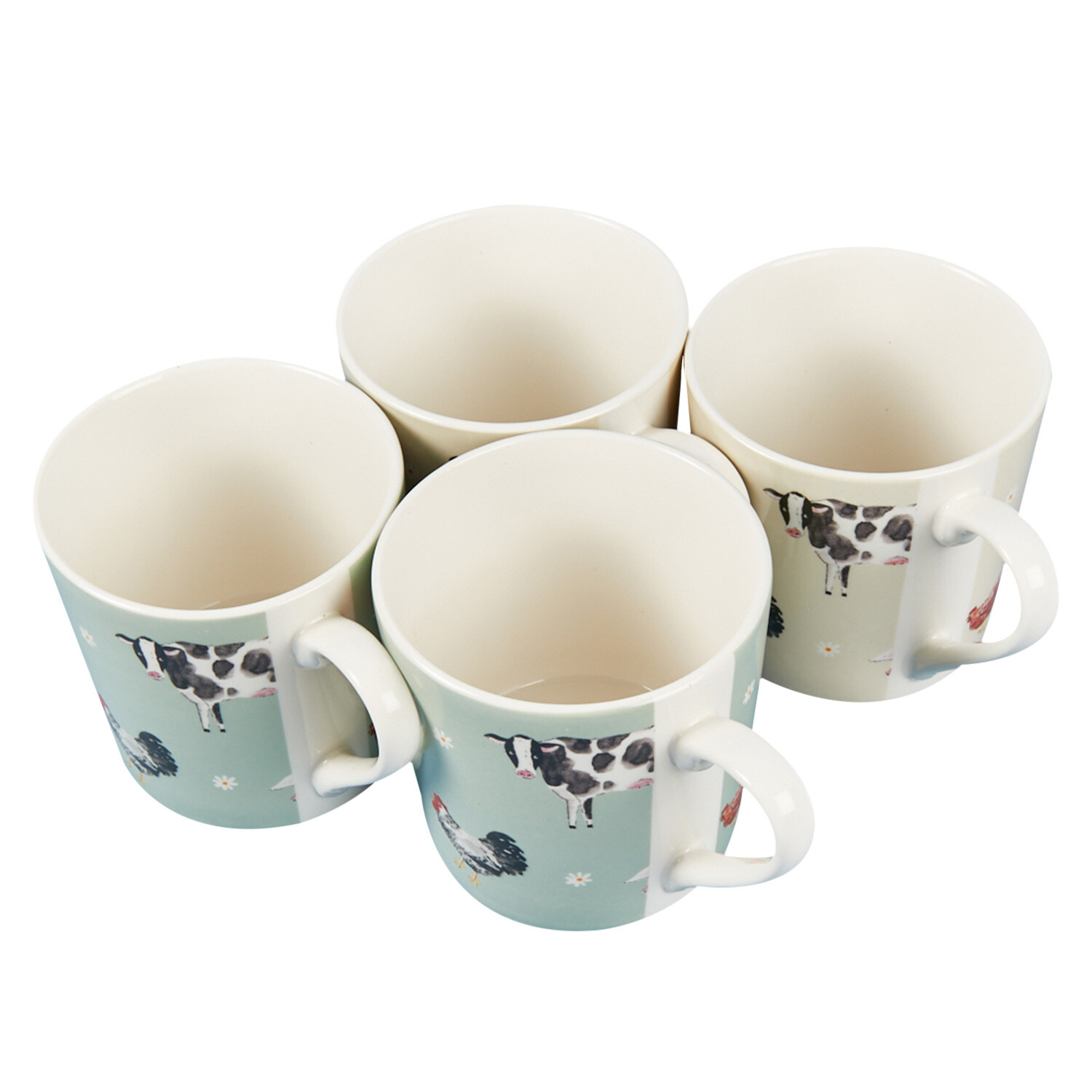 Pack of 4 Daisy Farm Boston Mug Image 4