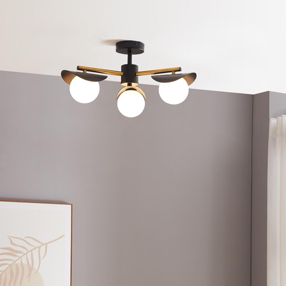 Callisto 3 Light Flush Fitting Image 2