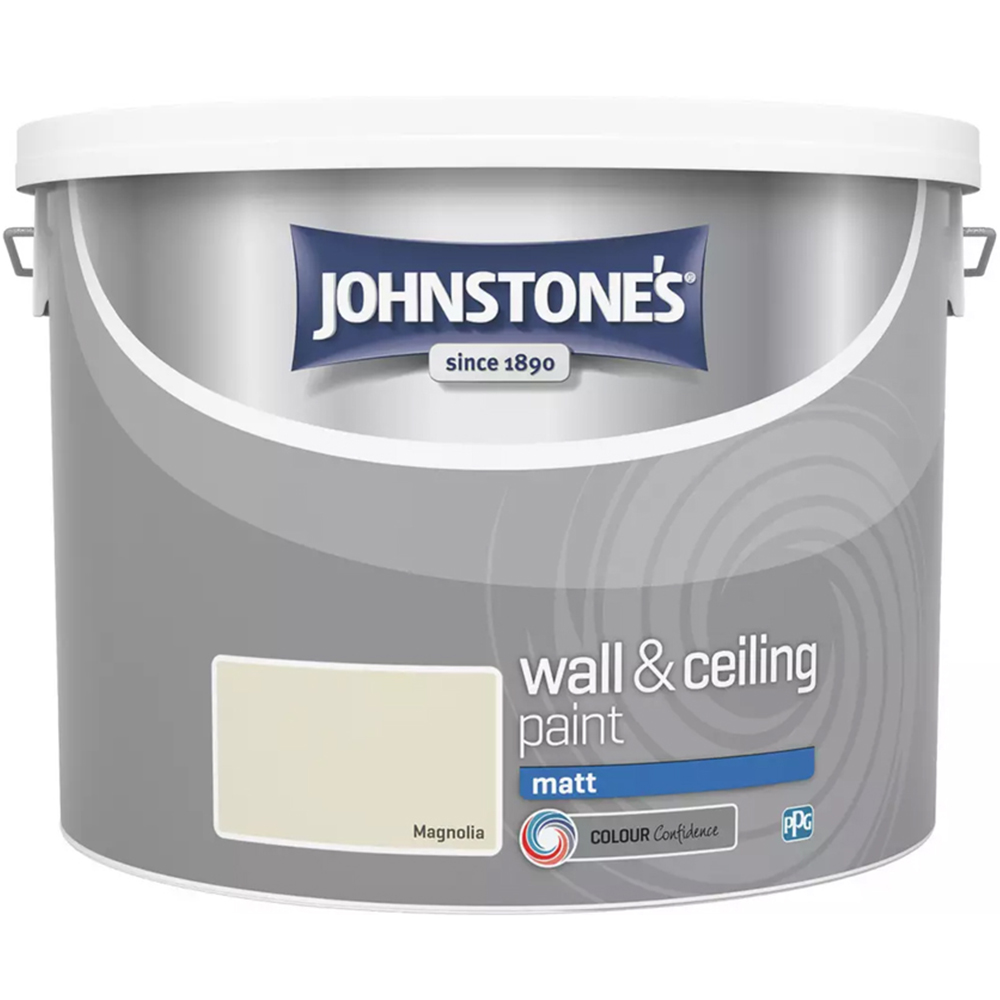 Johnstone's Contract Magnolia Matt Paint 10L Image 2
