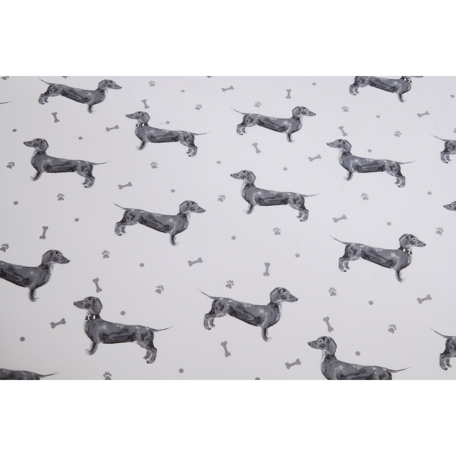 Divante Dexter The Dachshund Single Duvet Cover and Pillowcase Set Image 6