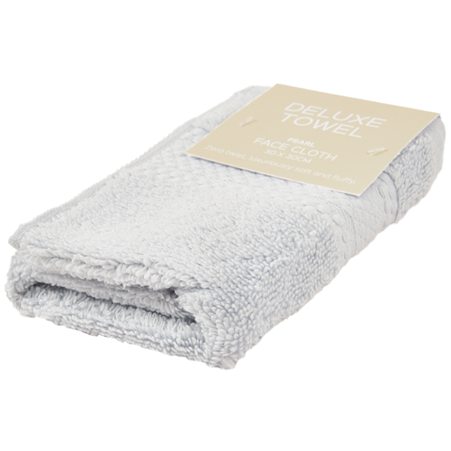 Deluxe Face Cloth - Pearl Image 2