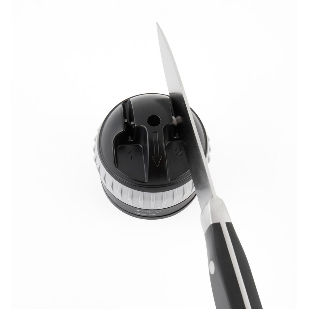 Salter Twist & Lock Knife Sharpener - Black Image 2