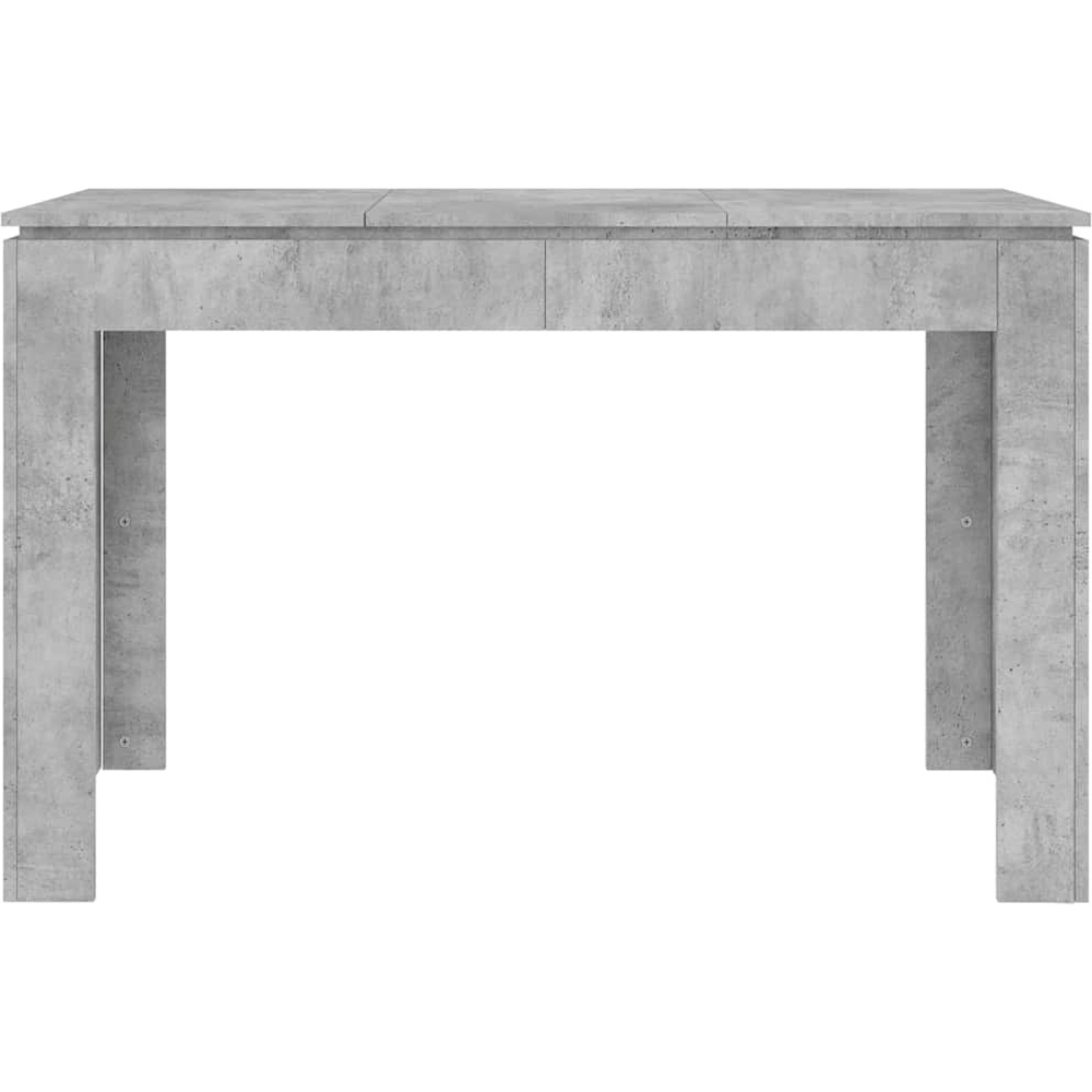 Walplus 4 Seater Dining Table Concrete Grey Image 4