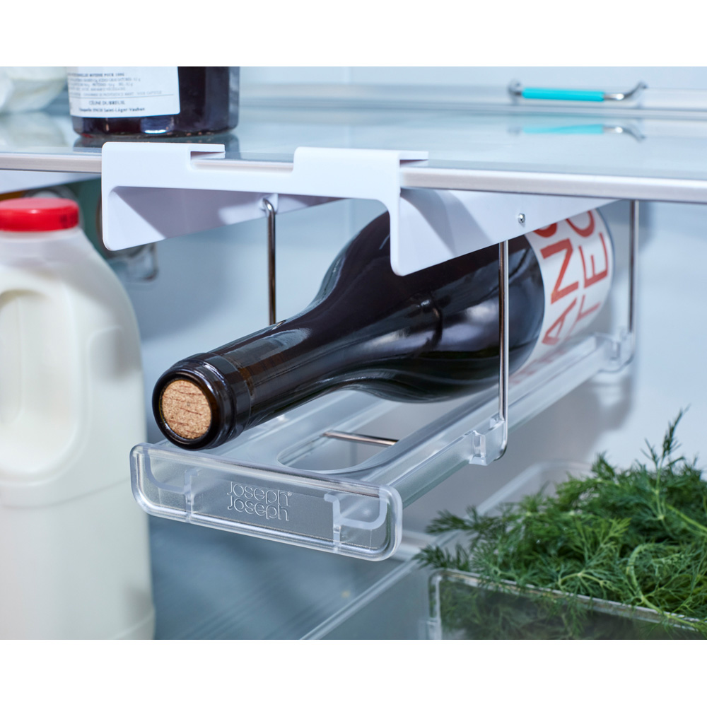 Joseph Joseph Foldable Under-Shelf Fridge Bottle Hanger Image 2