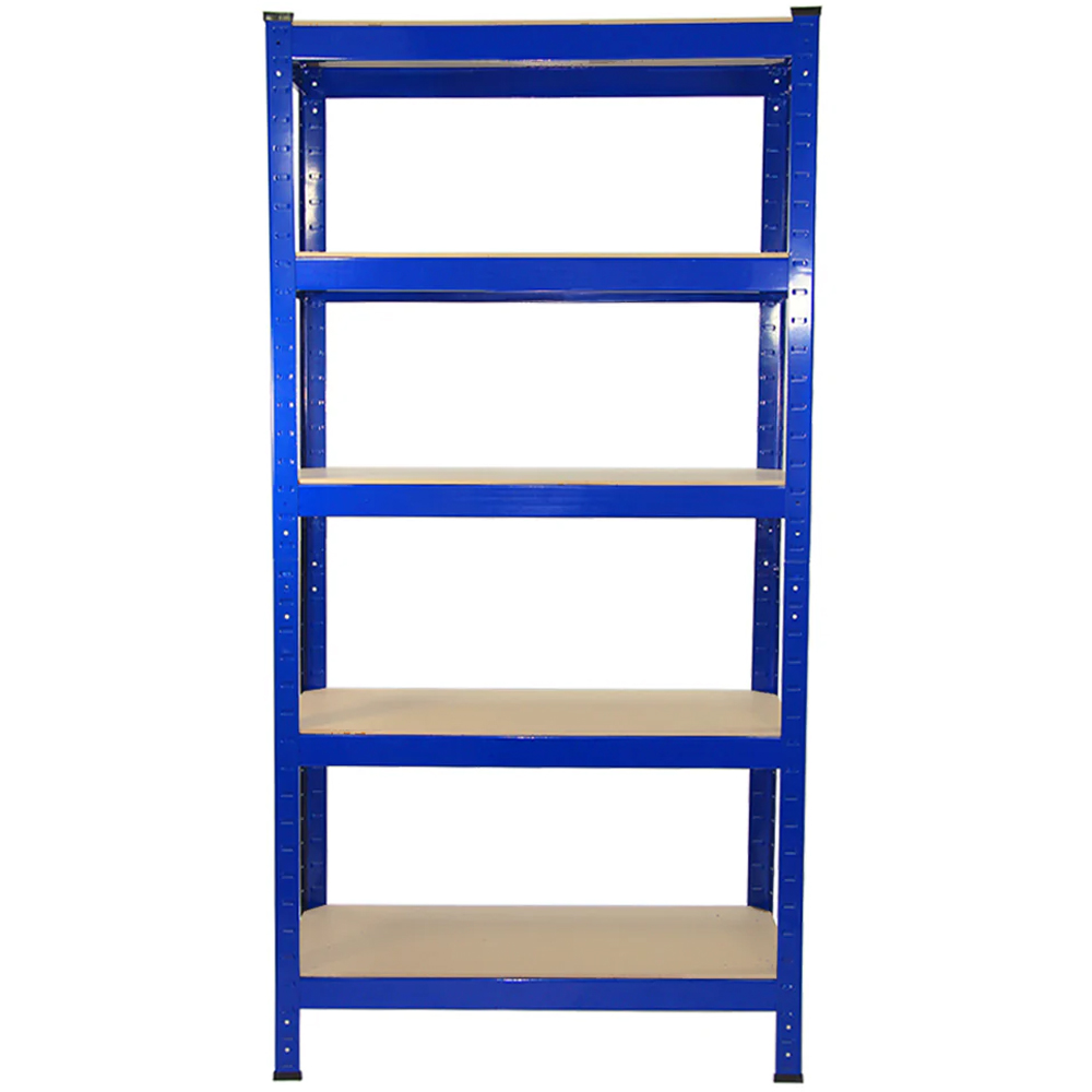 Monster Racking T-Rax Heavy Duty Blue Shelving Units 75cm 2 Pack Image 3