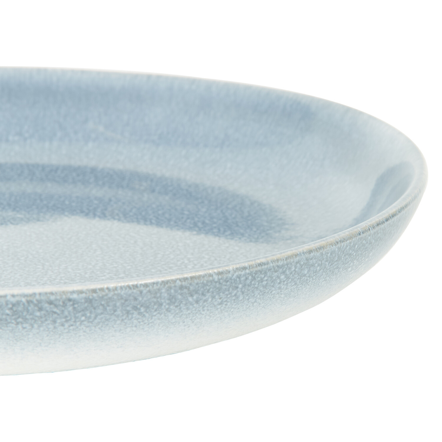 Ombre Textured Serving Bowl - Blue Image 4