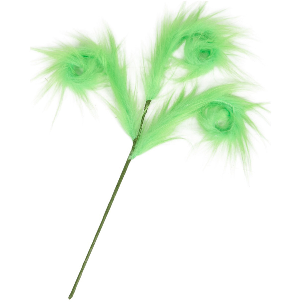 Grumble Fur Swirl Pick - Green Image 4